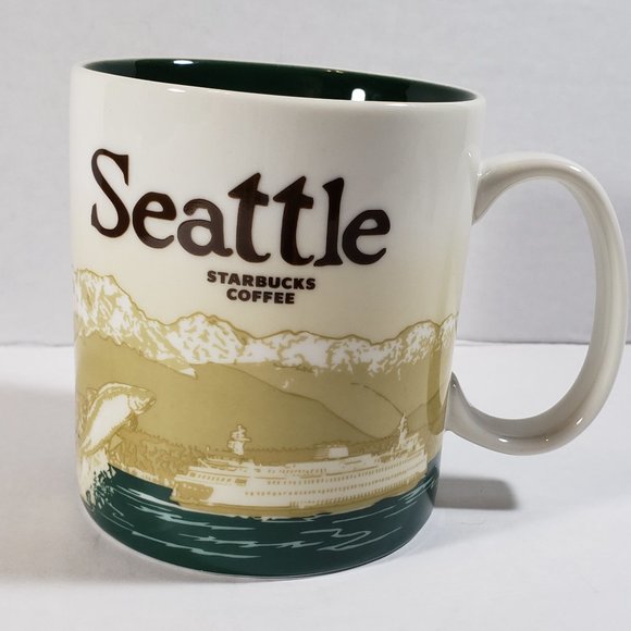 Starbucks 2012 16oz Seattle Coffee Mug - Picture 1 of 4